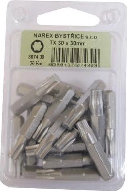 Bit adaptor Torx T40, 30 mm, set 30 buc