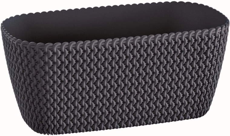 Jardinieră Splofy Case 39,7 cm antracit