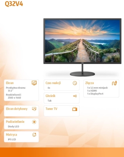 Monitor AOC Q32V4 31.5 IPS