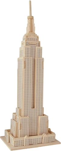 Puzzle 3D din lemn Empire State Building