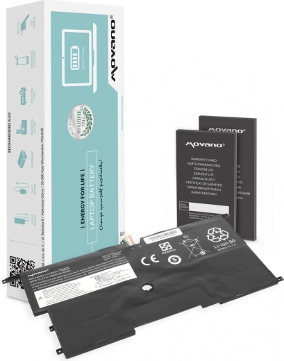 Movano baterie pentru Lenovo ThinkPad X1 Carbon 14 (Gen 2/3) 2800 mAh 43 Wh