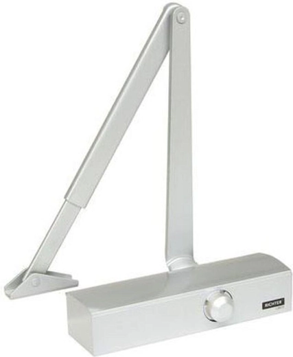 Închizător ușă RICHTER RZ.903 pentru 30–65 kg, argintiu, rezistent la foc