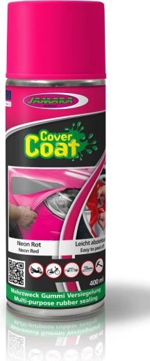 Cover Coat gumă lichidă în spray roșu neon 400 ml