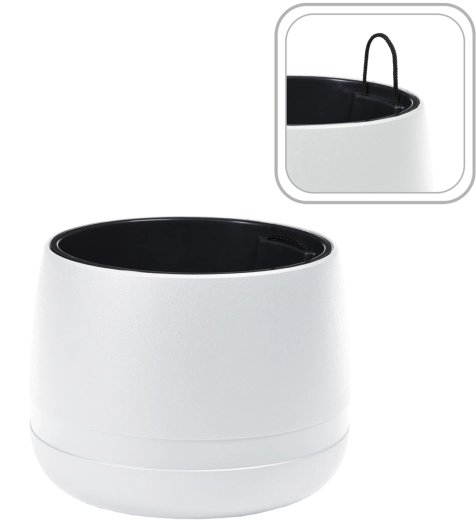 Ghiveci Koma Waza 42 cm alb