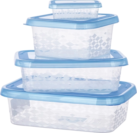 Caserolă dreptunghiulară pentru alimente Blue Box 1,75 l