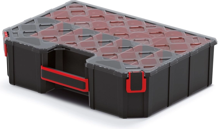 Organizator înalt TAGER CARBO PLUS cu despărțitoare 390 × 284 × 105 mm