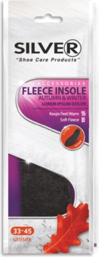 Branț Silver Fleece pentru încălțăminte, decupabil 35–45