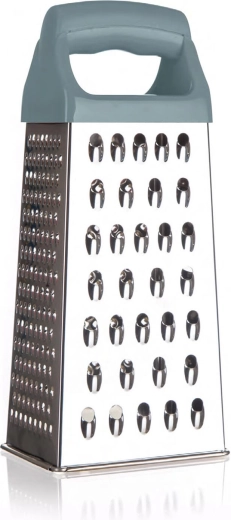 Răzătoare piramidală inox 21 cm cu mâner din plastic OLIVE CULINARIA