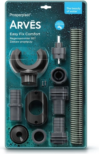 Set de accesorii pentru butoaie de apă de ploaie Easy Fix Comfort