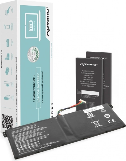 Baterie Movano pentru laptop Acer Aspire E3-111 (55 Wh, 3600 mAh)