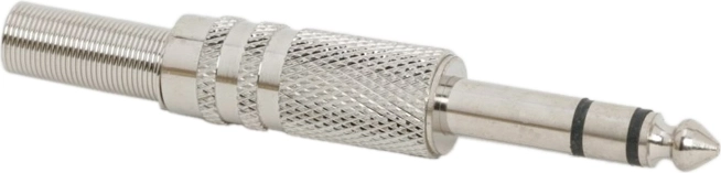 Mufă stereo Jack de 6,3 mm, metalică