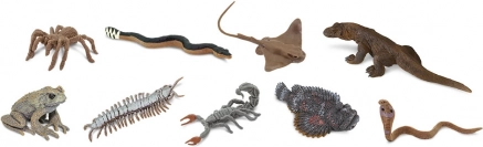 Set de figurine „Animale otrăvitoare” de la Safari Ltd.