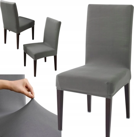 Husă elastică pentru scaun de dining cu elastic întărit - 1 bucată