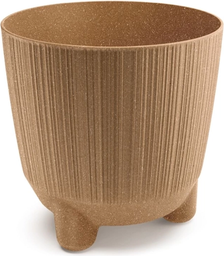 Ghiveci Ryfo Eco Wood 19,5 cm naturo