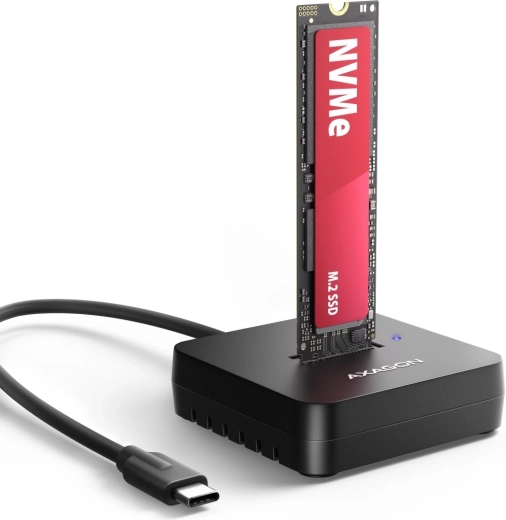 Axagon stație de andocare USB-C 3.2 Gen 2 pentru NVMe M.2 SSD 10Gbps