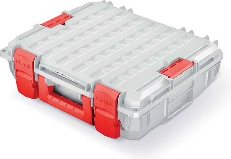Geantă pentru scule C Block Pro Limited Edition 45 × 38 × 13,5 cm gri cu spumă de protecție