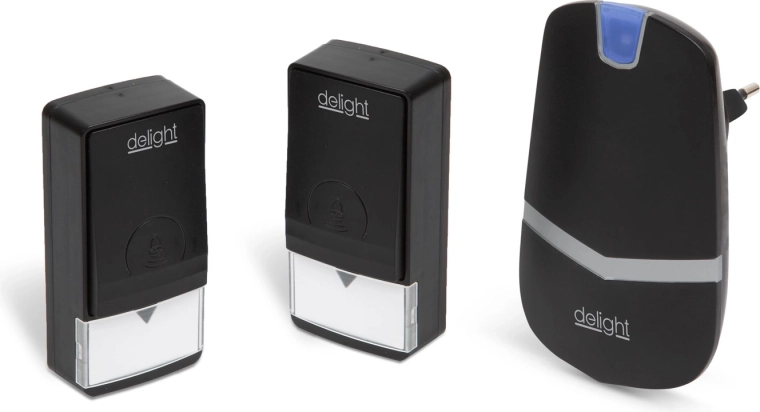 Sonerie digitală wireless Kinetic cu două butoane fără baterii