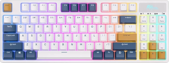 Tastatură mecanică Royal Kludge RK89 RGB albă