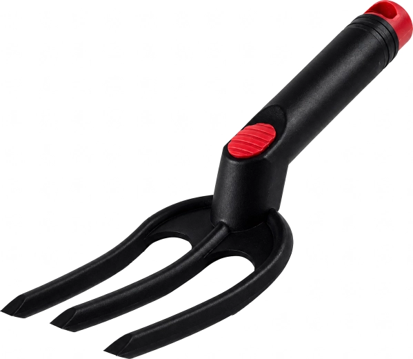 Cultivator manual de grădină cu trei dinți 27,5 cm