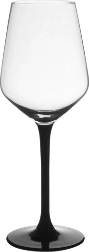 RUBIN Black set de pahare pentru vin alb 290 ml, 6 buc.