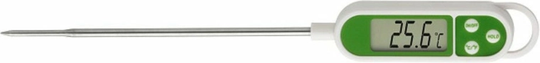 Termometru digital cu sondă pentru înțepare TFA, verde