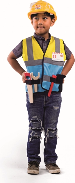 Costum de mic constructor BIGJIGS TOYS