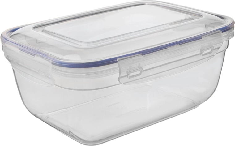 Prim – cutie din plastic cu etanșare, dreptunghiulară, 1,4 l