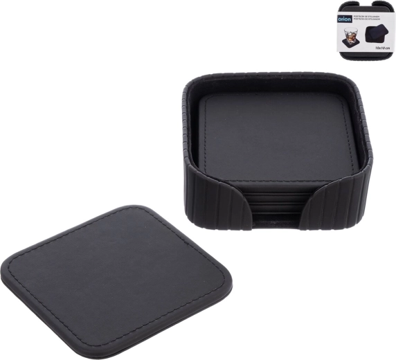 Suporturi pentru pahare Gentleman cu suport 10 × 10 cm - 4 buc.
