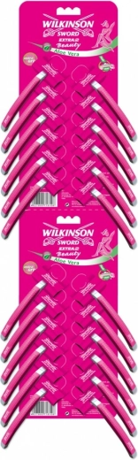 Aparate de ras de unică folosință WILKINSON Extra2 Beauty Strip – 24 buc (preț per 1 buc)