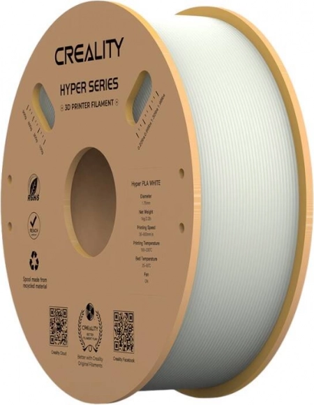 Filament creality hyper pla alb 1,75 mm