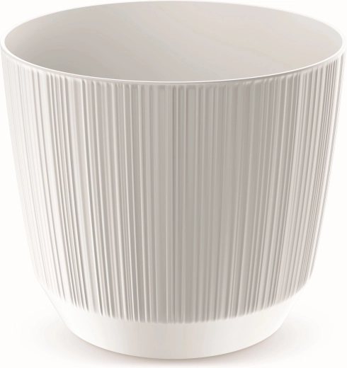 Ghiveci Ryfo 6,9 cm – alb