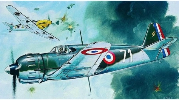 Model de avion din plastic Směr Bloch MB 152 1:72 - 1 bucată