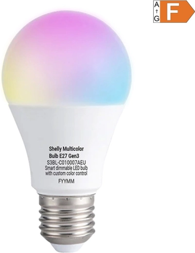 Bec LED inteligent Shelly multicolor Multicolor Gen3 E27