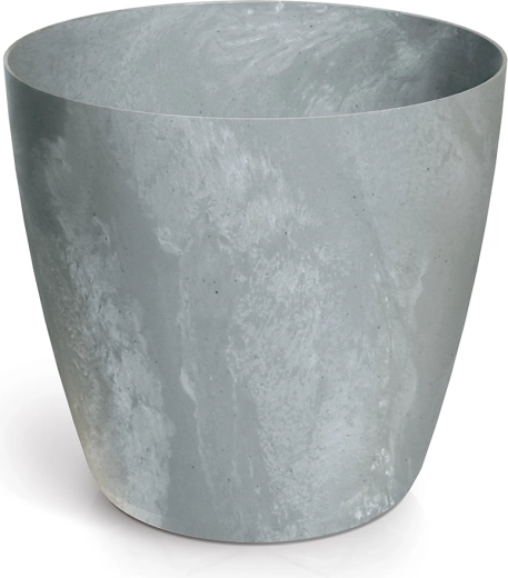 Ghiveci Mate cu efect de beton 15,8 cm