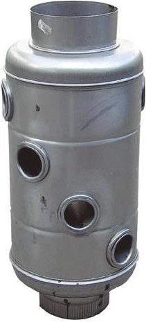 Schimbător de căldură pentru conductă de fum Klasik 130/132 × 450 mm, oțel