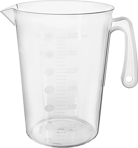 Cana gradată gastro din polipropilenă 3 l