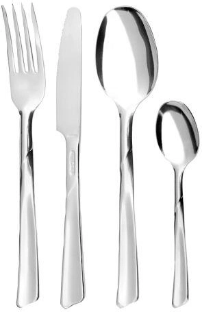 Set de tacâmuri VARENA, 24 piese, din oțel inoxidabil