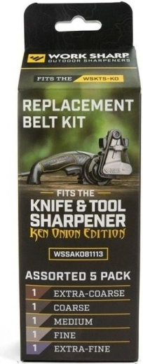 Work Sharp set de benzi abrazive pentru Ken Onion Edition, 5 buc.