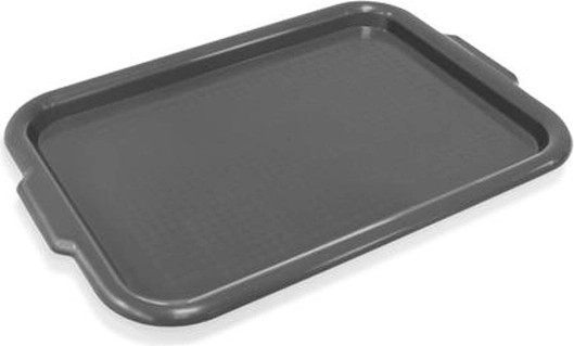Tavă de servire din plastic TORO 48 × 34 cm antracit
