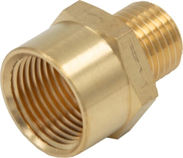 Reductor cu filet exterior 1/4" × filet interior 3/8" pentru ventilație