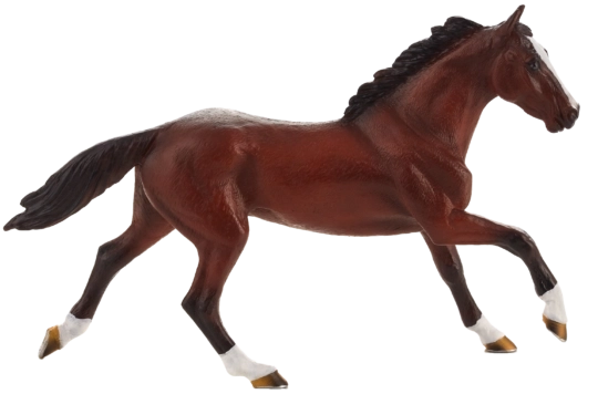 Figurină realistă de cal pur-sânge englez