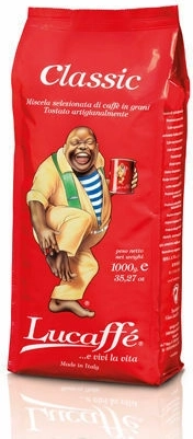 Lucaffé Classic cafea boabe 1 kg (80% arabica, 20% robusta)