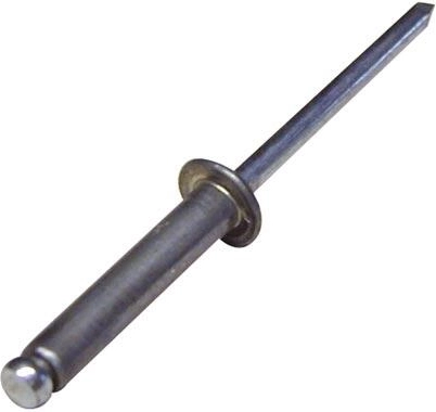 Nituri tip pop 3,0 × 6 mm, oțel/oțel, 50 buc.