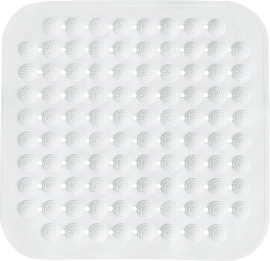 Covoraș antiderapant pentru duș din PVC 43,5 × 43,5 cm