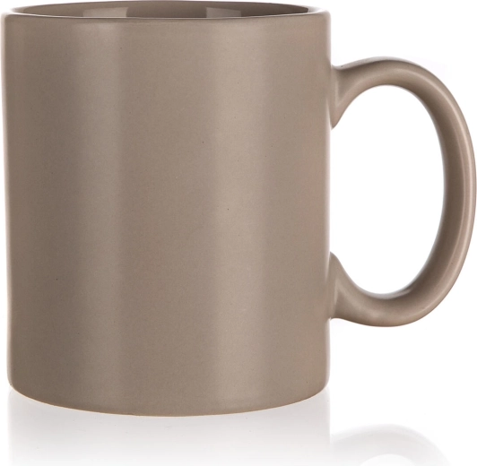 Cană ceramică 350 ml culoare latte, mată
