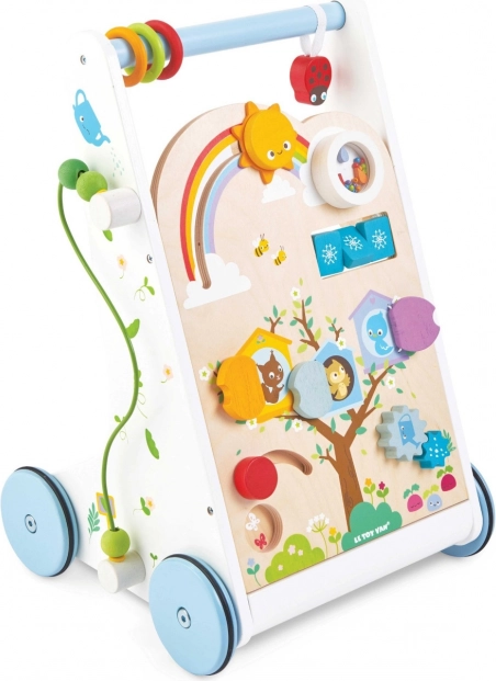 Le Toy Van Antepriș din lemn cu activități pentru copii mici