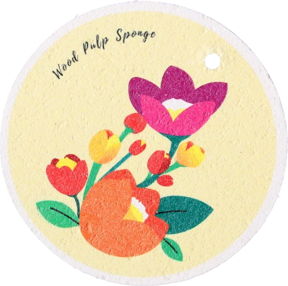 Burete natural pentru veselă - bej, model II