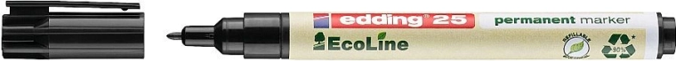 Marker permanent Edding 25 EcoLine, negru