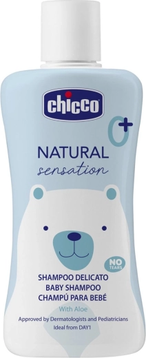 Șampon pentru copii Chicco cu aloe vera Natural Sensation 200 ml