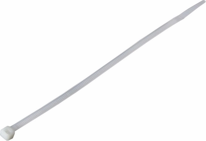 Coliere de cablu din nylon Solight 2,5 × 150 mm natural (100 buc)